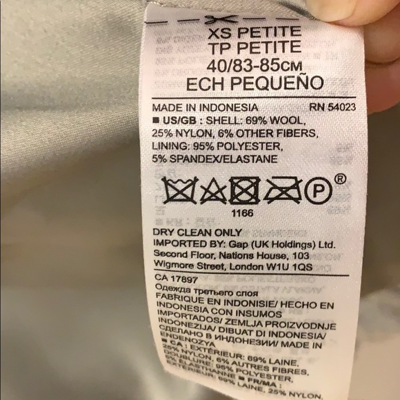 π€ Brand new Banana Republic soft grey wool jacket - Picture 5 of 8